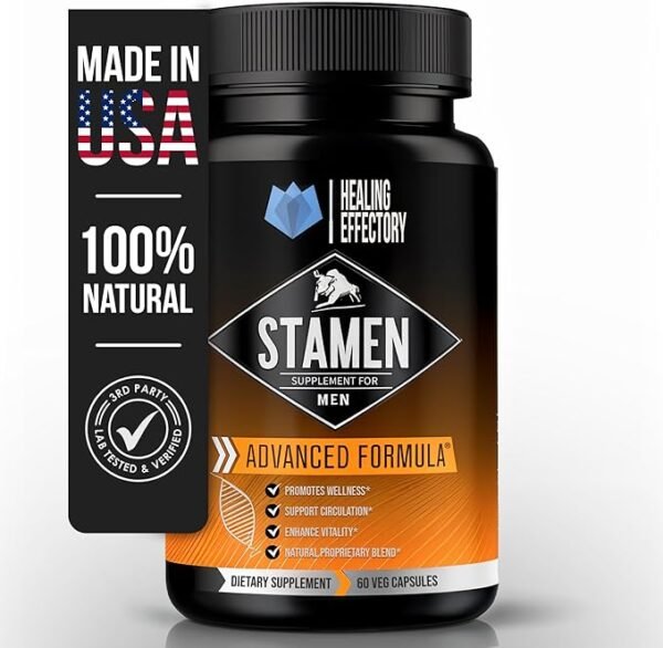 Stamen Male Wellness Supplement – Energy & Vitality Support