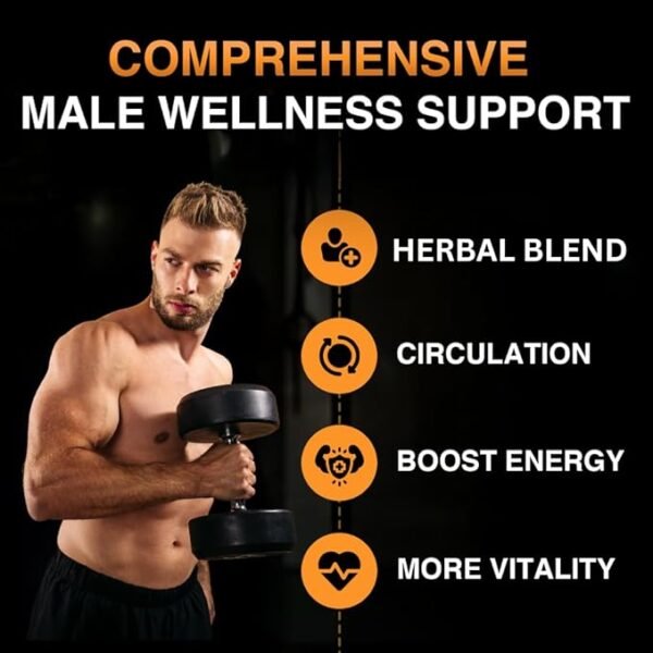Stamen Male Wellness Supplement – Energy & Vitality Support - Image 3