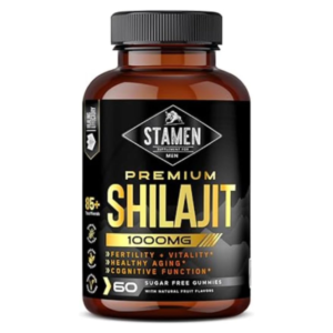 Stamen Shilajit Sugar-Free Gummies – 30,000mg, 60 Ct